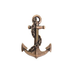Scrapbooking metal embellishment Anchor