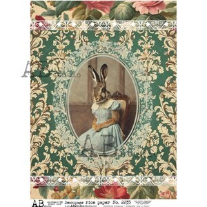 Carta di riso Decoupage A4 2235 AB