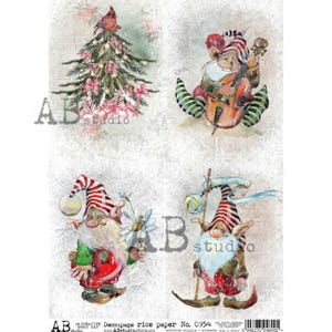 Rice Paper Decoupage A4 R 0954 AB