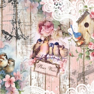 Rice Paper Decoupage A4 400 Cad