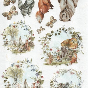 Rice Paper Decoupage A4 AA PR OA 01