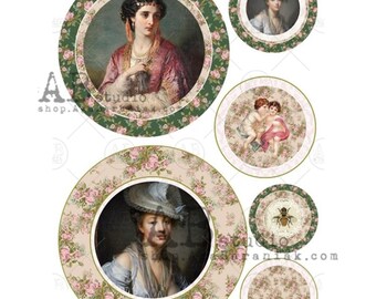Rice Paper Decoupage A4 R 0387 AB