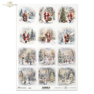 Carta di riso per decoupage A4 R 2425