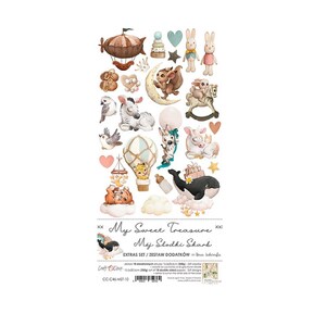 Scrapbook-pappersblock Extraset My Sweet Treasure