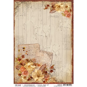 Rice Paper Decoupage A4 CBR 015
