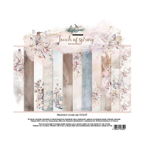 Scrapbook paper pad 12 x 12  Touch of spring