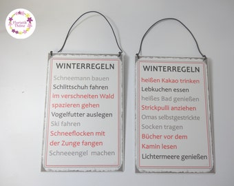 Metallschild Mit Spruch Etsy