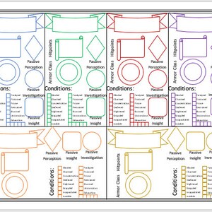 D&D Dungeoneering Bundle; DM Screen Inserts, Random Name Generators ...