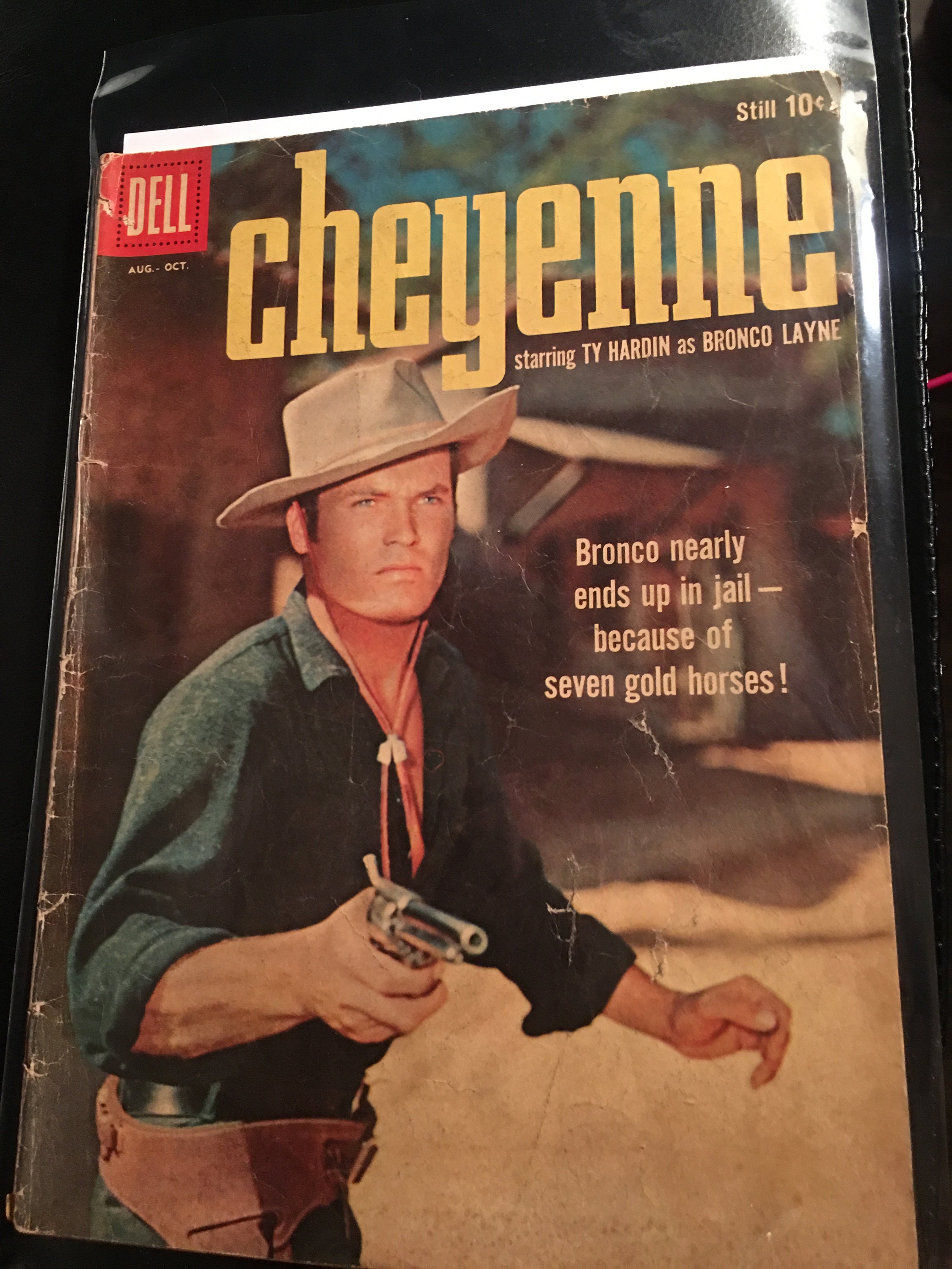 CHEYENNE TV show vintage Comic Book Issue 12 from DELL Comics | Etsy