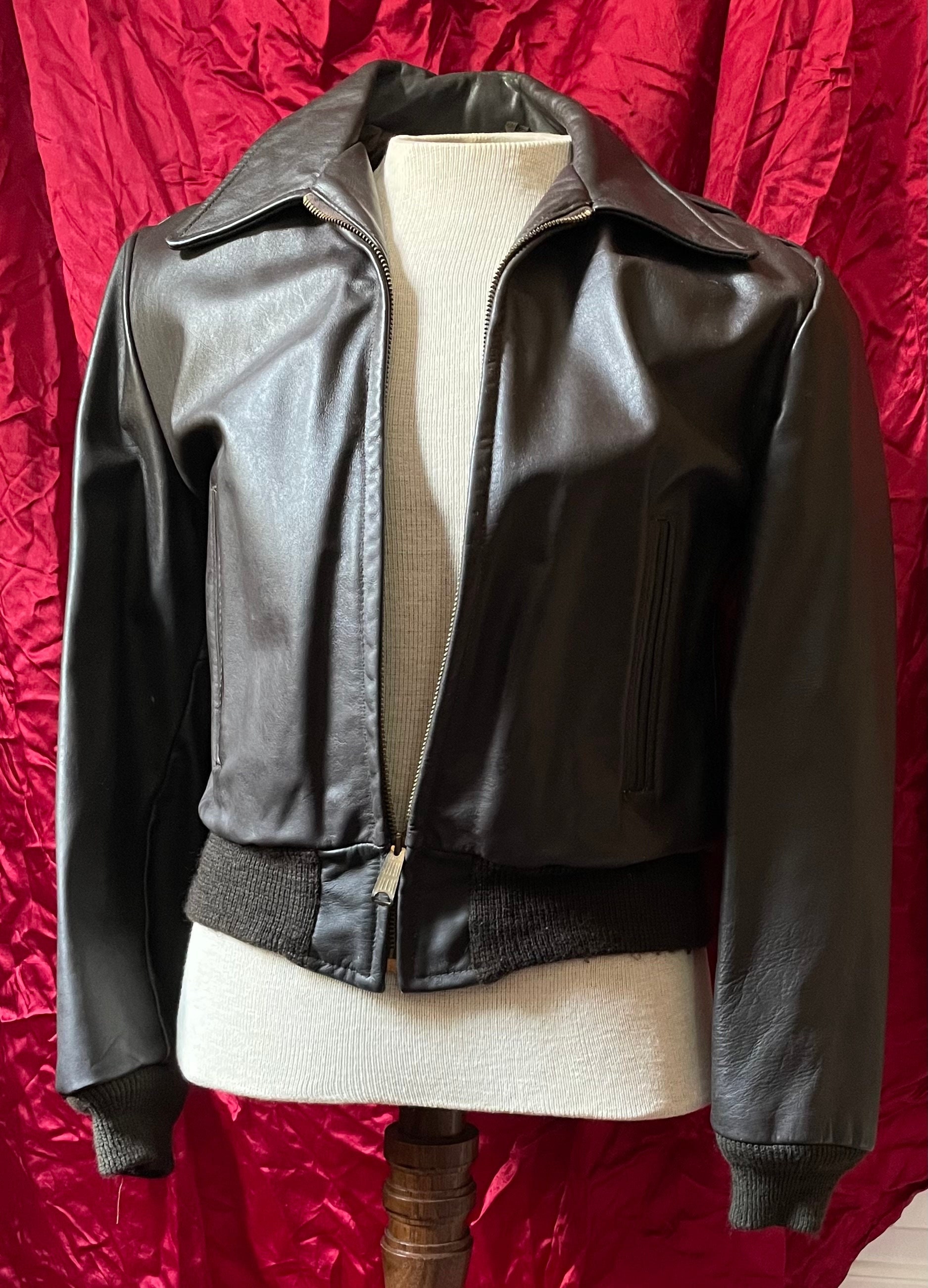 Vintage the Fonz Leather Jacket From 1976! Official and Authentic
