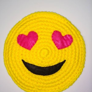 Handmade, Crocheted Emoji Reptile Pouch