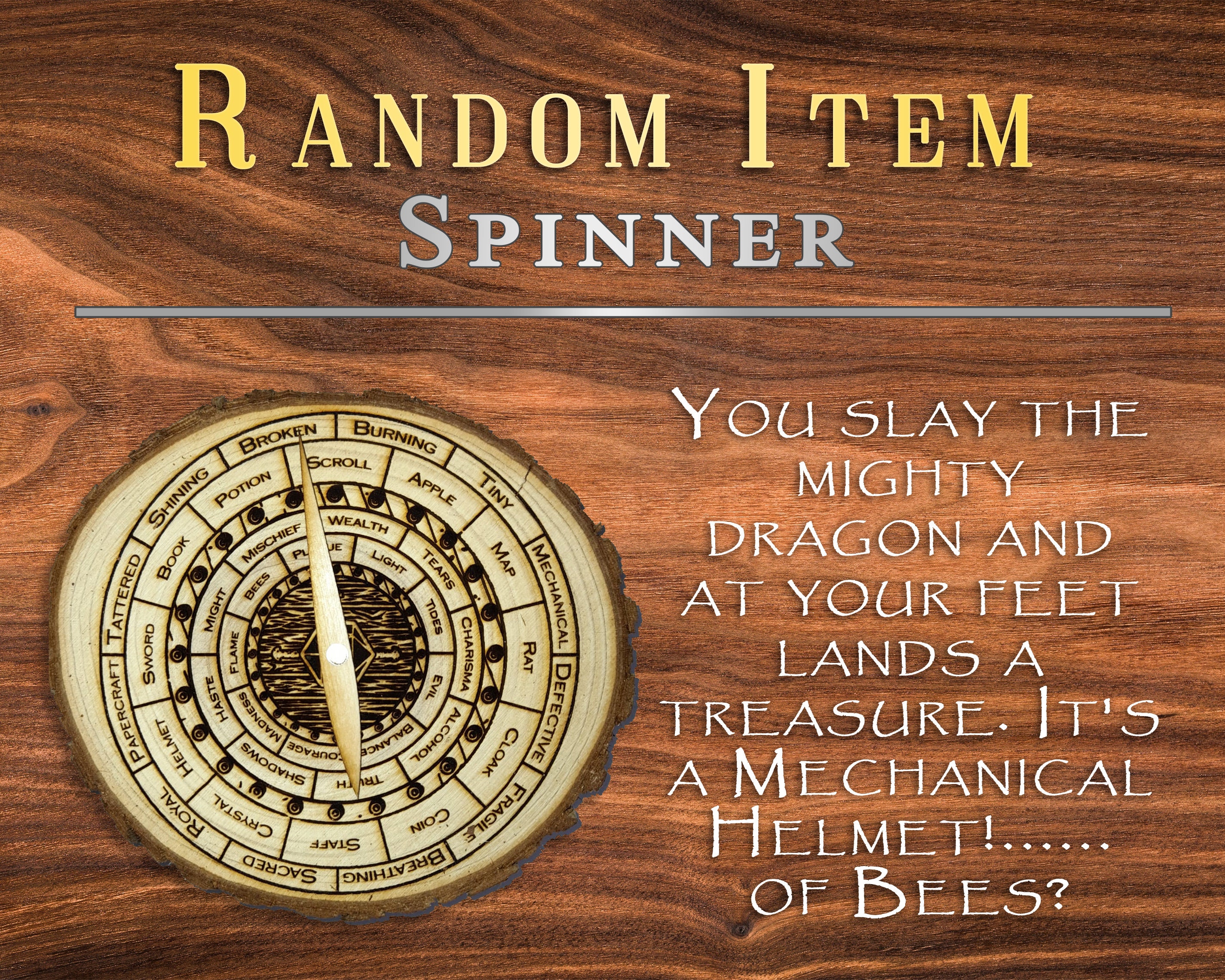 Random Generator Great Gift for Any Dungeons and - Etsy