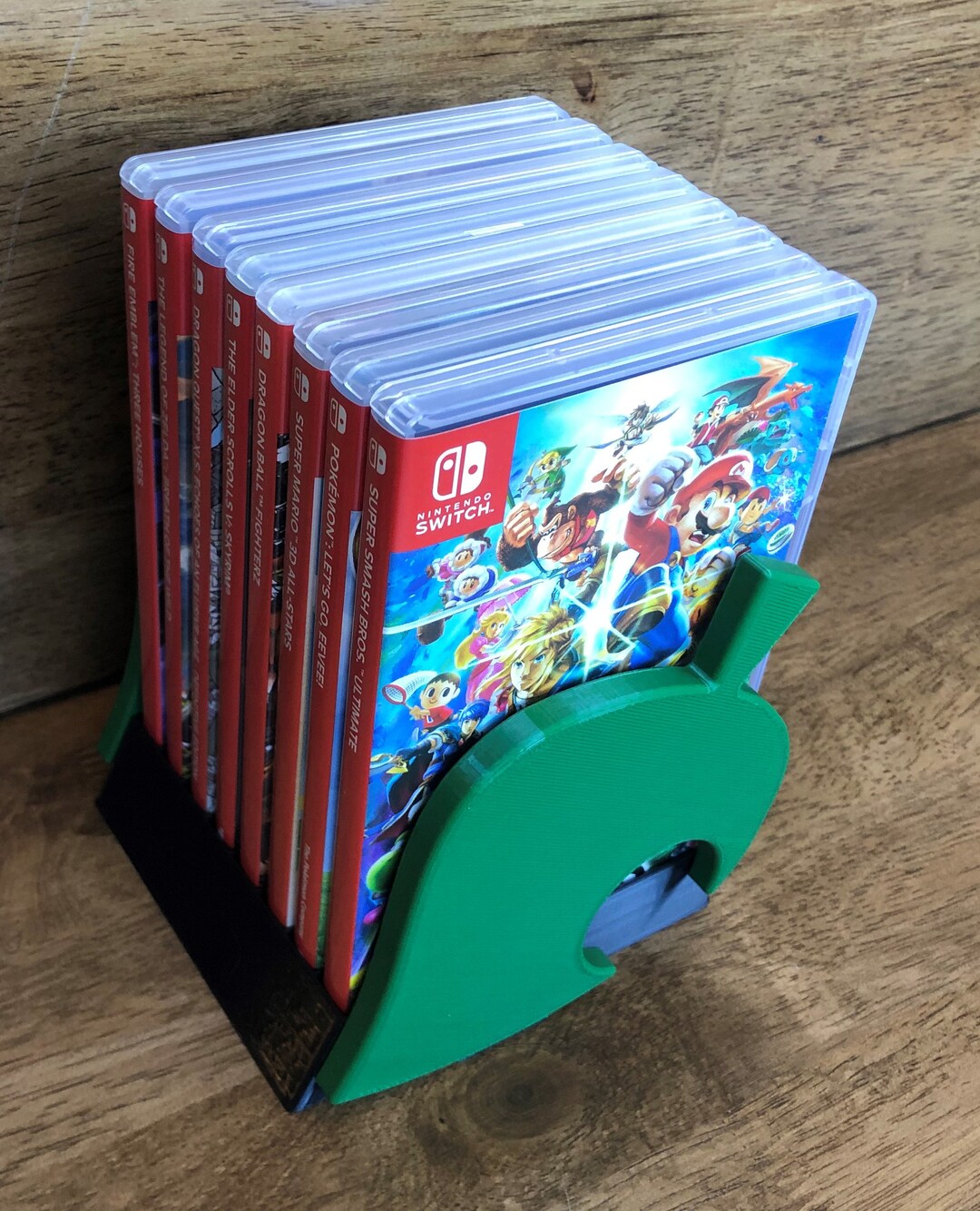 Nintendo Switch Game Case Holder Animal Crossing Leaf Etsy