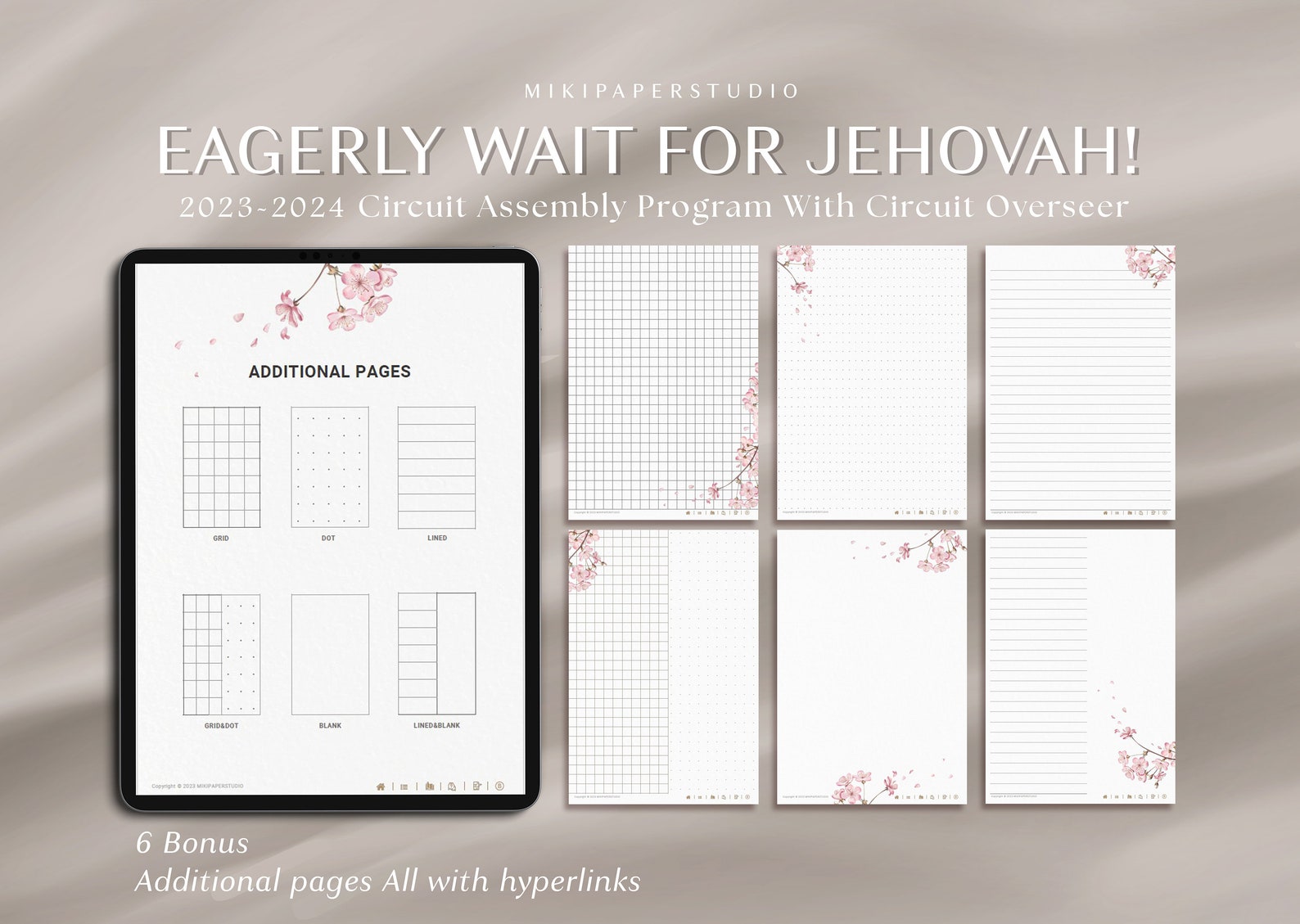 Circuit Assembly 20232024, Eagerly Wait for Jehovah, JW Digital Note