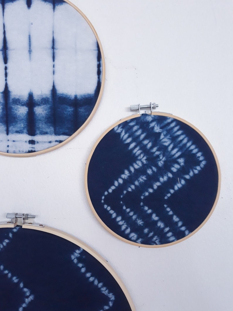 Shibori Wall Decor Wall Hanging Bedroom Decor Living Room Etsy