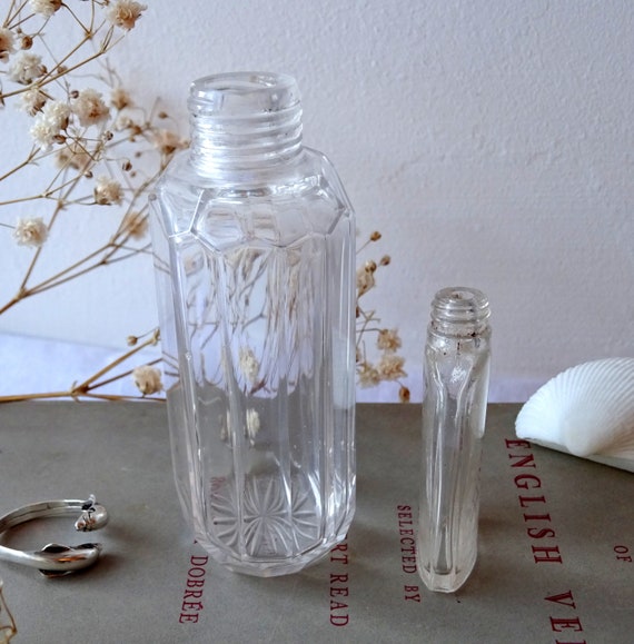 Vintage perfume bottles ~ pair comprising small t… - image 2