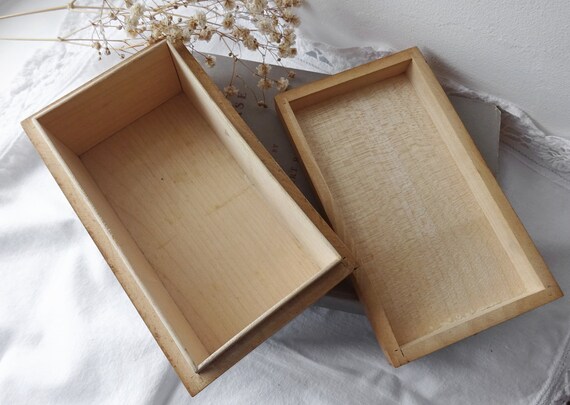 Antique Mauchline Ware toilet powder box ~ Victorian … - Gem