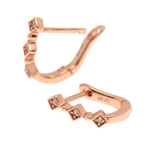 14k solid gold huggie earrings•Tiny hoop earrings•huggie hoop earrings•cartilage hoop•tiny gold hoops•mini hoop earrings•cartilage earring