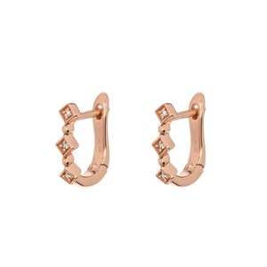 Tiny hoop earrings,14k solid gold huggies•huggie hoop earrings•cartilage hoop•tiny gold hoops•small mini hoop earrings•cartilage earring