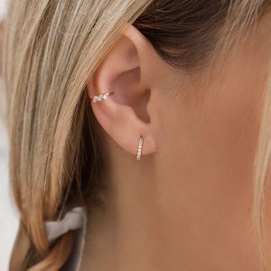 conch ear cuff,ear cuff no piercing•14k rose gold ear cuff•fake conch piercing•cartilage ring•fake conch ring•hoop ear cuff•fake ear cuff