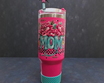 Vaso personalizado para mamá de 40 oz