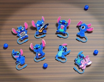 Lilo and Stitch Straw Toppers: Tumbler Accessories (10mm)