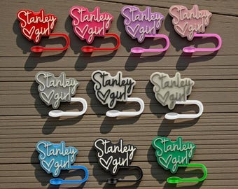 Stanley Girl Straw Topper, Stanley Tumbler Accessory for 8 mm Straws