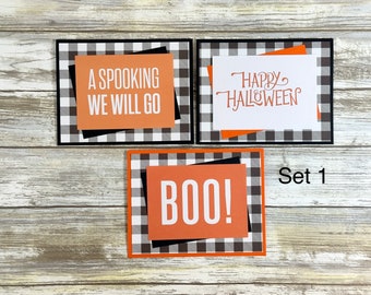 Handmade Halloween Greeting Cards: Spooky Note Cards for Kids
