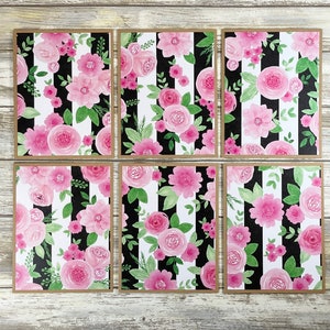 Floral Note Cards, Flower Note Cards, Summer Note Cards, Note Cards with Envelopes, Spring Note Cards, Nature Note Cards, Cottagecore Cards