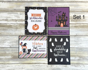 Handmade Halloween Greeting Cards: Spooky Note Cards for Kids