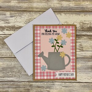Mother’s Day Card, Mother’s Day Card Handmade, Cute Mothers Day Card, Cute Note Card, Floral Mother’s Day Card, Spring Note Card