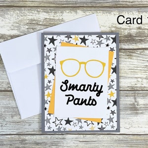 Graduation Card, Congratulations Card Graduation, Good Luck Card, You Did It Card, Handmade Graduation Card, School Card