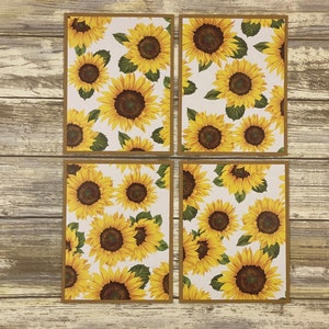 Sunflower Cards, Flower Note Cards, Floral Cards, Note Cards with Envelopes, Nature Note Cards, Summer Note Cards, Fall Note Cards