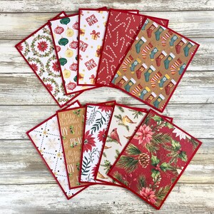 Christmas Greeting Cards, Christmas Cards Set, Christmas Note Cards, Winter Note Cards, Handmade Christmas Cards, Cute Christmas Cards