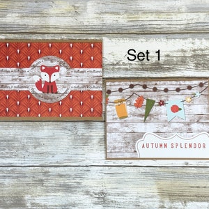 Fall Note Cards, Autumn Greeting Cards, Fall Greeting Cards, Thanksgiving Note Cards, Thanksgiving Cards, Happy Fall Card