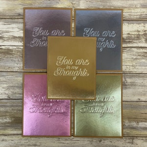 Sympathy Card, Grief Card, Thinking of You Card, Condolences Card, With Sympathy Cards, Sympathy Card Set, Bereavement Cards