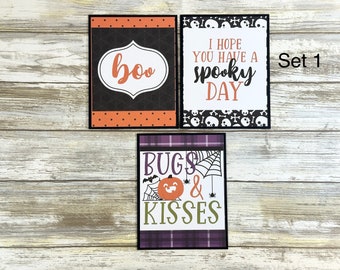Handmade Halloween Greeting Cards: Spooky Note Cards for Kids