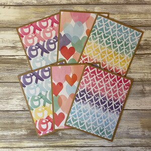Valentines Note Cards, Valentines Day Cards, Galentines Day Cards, Blank Valentine Cards, Love Cards, Heart Cards, Cute Valentines Day Card