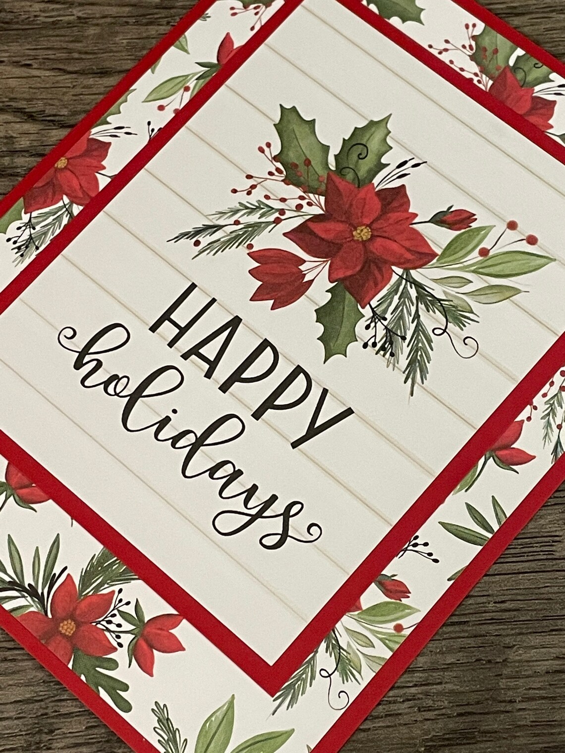 Christmas Greeting Cards Christmas Cards Set Christmas Note - Etsy