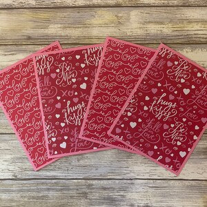 Valentines Note Cards, Valentines Day Cards, Galentines Day Cards, Blank Valentine Cards, Love Cards, Heart Cards, Cute Valentines Day Card