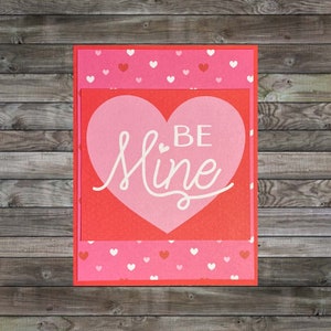 Valentines Day Card, Blank Valentine Card, Valentines Card Cute, Valentine Note Card, Holiday Note Card, Be Mine Card, Love Card