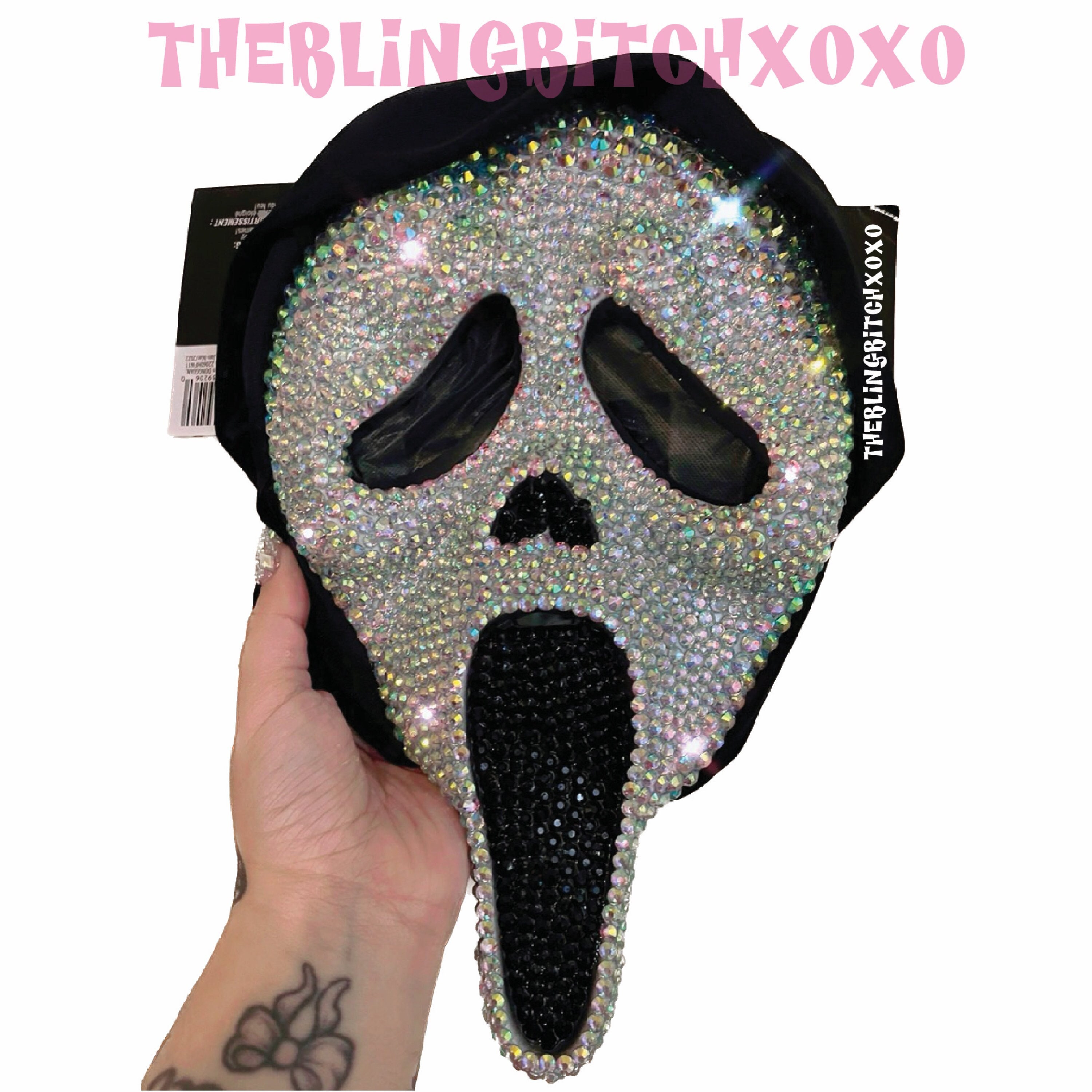 Ghost Face Mask Acrylic Blank – Moxie Vinyls