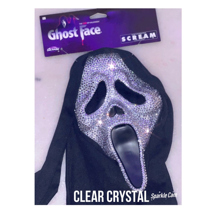 Bling Crystal Rhinestone ORIGINAL Scream Ghostface Mask With Etsy