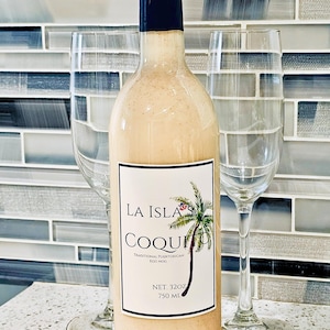 Authentic La Isla Coquito | Puerto Rican Coquito | Puerto Rican Eggnog | Gift | Puerto Rico | Thanksgiving | Holiday Drink| Christmas Gift