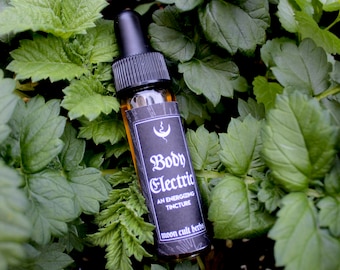 Body Electric Tincture / an energizing blend, a natural energetic boost to get you moving