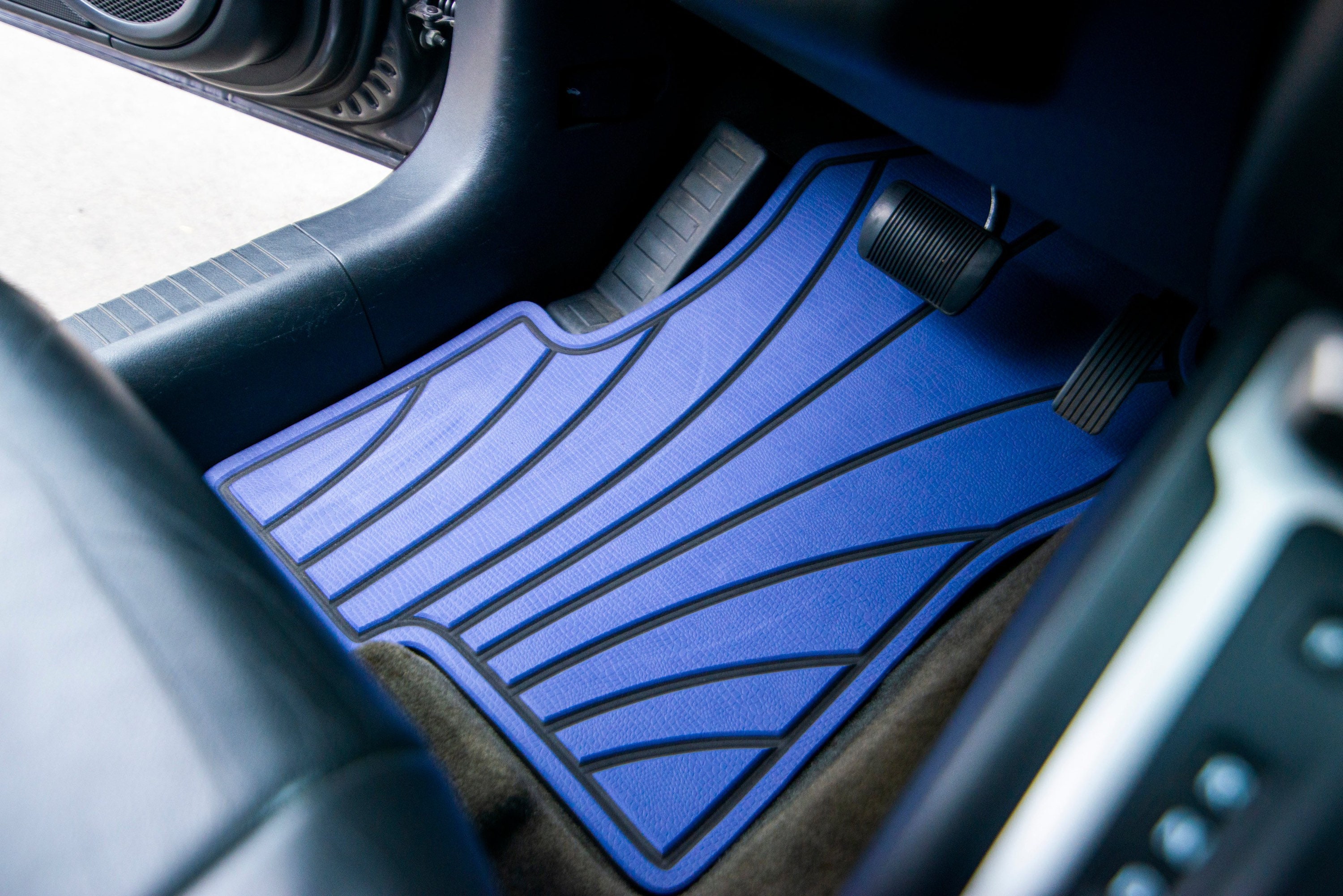 Blue Custom Car Floor Mats