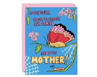 MOTHER'S DAY lgbt Card