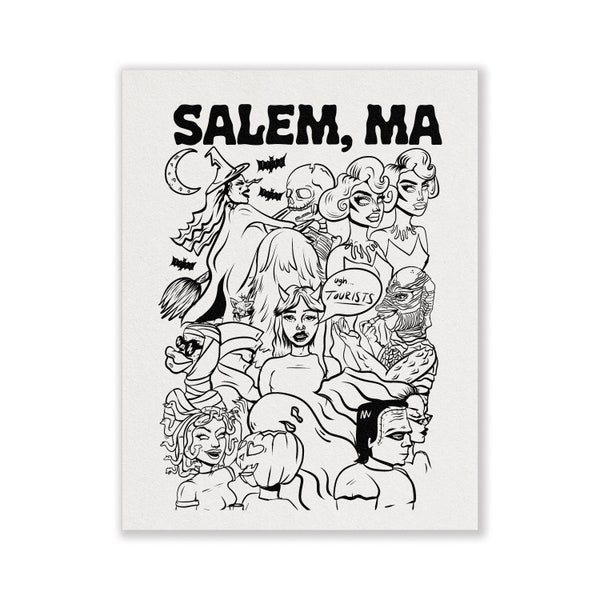 Salem, MA Print