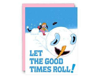 Let the Good Times Roll Holiday Card