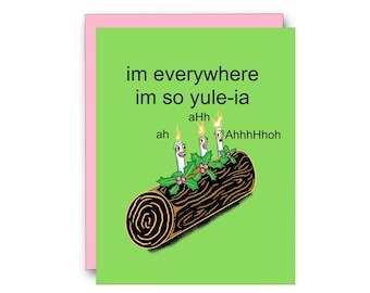 Im so Yule-ia BRAT Holiday Card